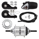 HUB RR S/A 3sp RSRF3 36 SL w/TRIM KIT/TWIST-SHIFTER TSC30 129/185mm ROTARY