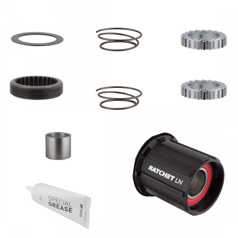 HUB CASS BODY DT RATCHET LN SRAM 12s XD ALY STAR RATCHET 36T CONVERSION KIT (L)