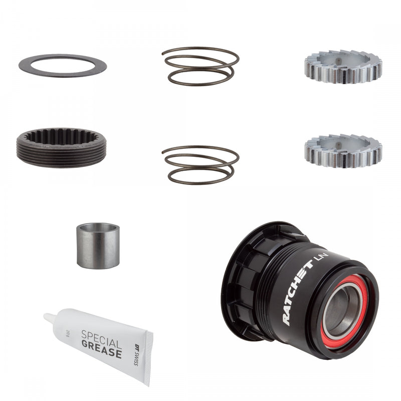 HUB CASS BODY DT RATCHET LN SRAM 12s XD ALY STAR RATCHET 36T CONVERSION KIT (L)