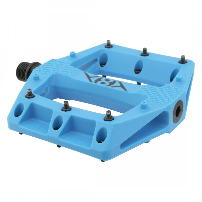 PEDALS OR8 STRAPD 9/16 BK