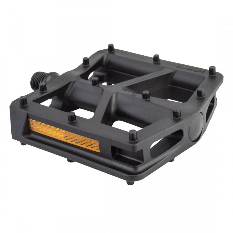 PEDALS BK-OPS T-BAR 1/2 BLK