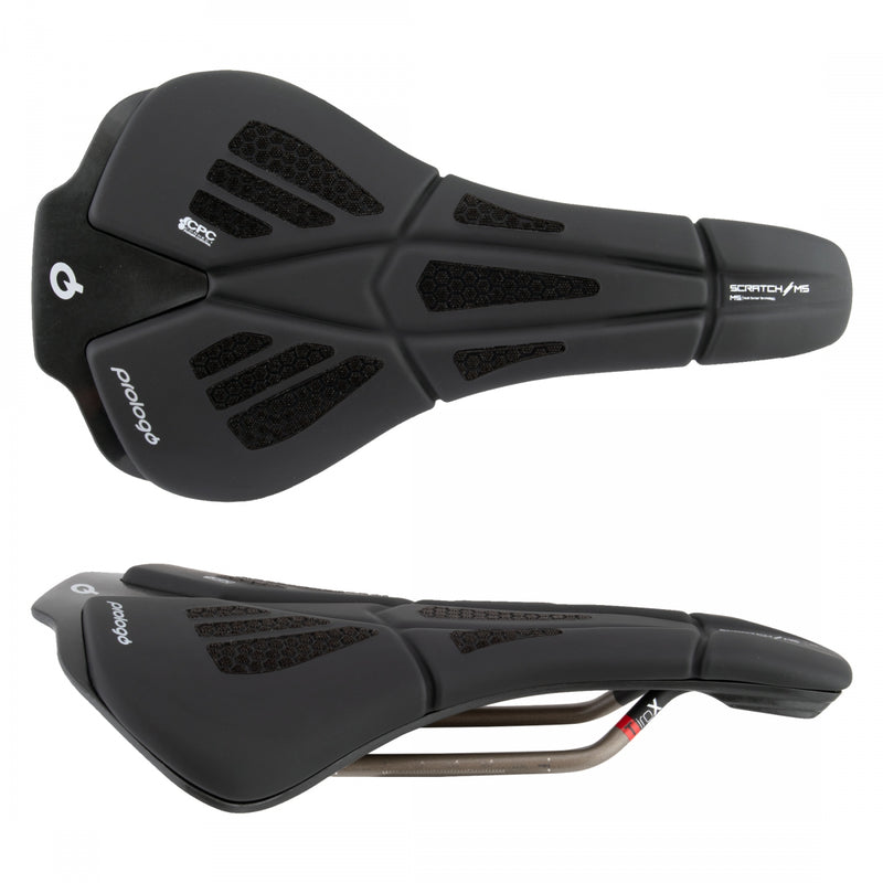 SADDLE PROLOGO SCRATCH M5 CPC TIROX 140 BK