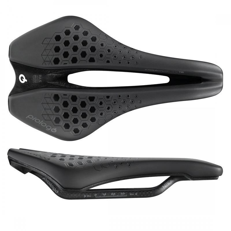 SADDLE PROLOGO DIMENSION TRI NACK 143 BK/SL