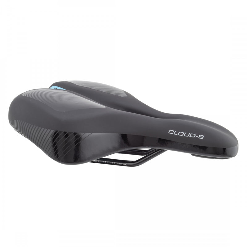 SADDLE C9 KUSH PLUS WIDE AIRFLOW MEMORY FOAM BK