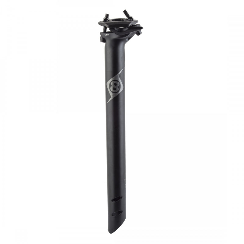 SEATPOST OR8 SPIRE II ALY 27.2 350 15mm BK