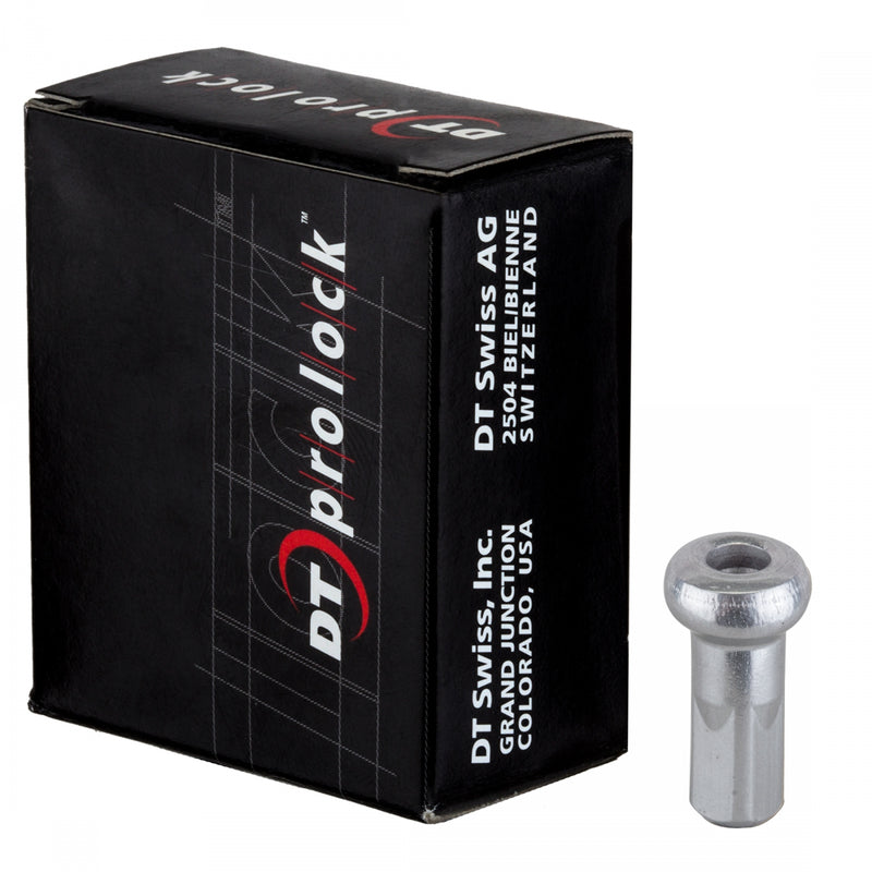 SPOKE NIPPLE DT ALY 2.0x12mm PROLOCK/HIDDEN SL BXof100