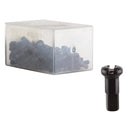 SPOKE NIPPLE DT ALY 2.0x12mm BK BXof100