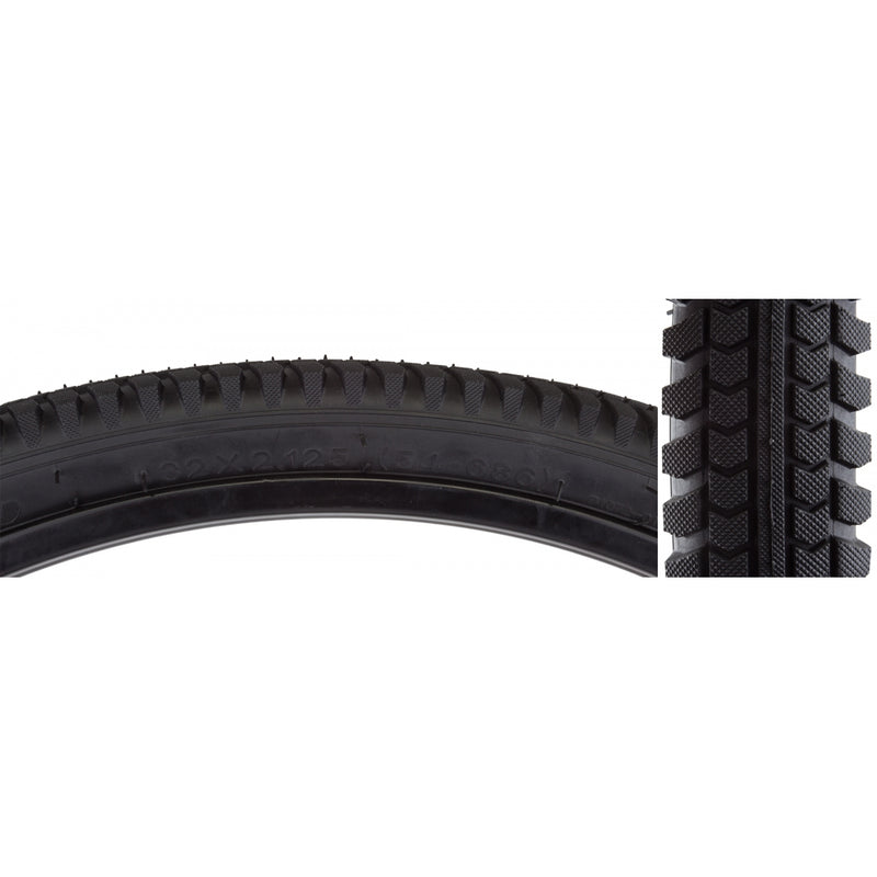 TIRE SUNLT 32x2.125 BK/BLK CRUISER A1072 WIRE