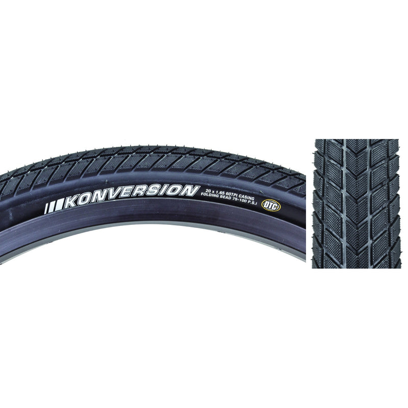 TIRE KEN KONVERSION ELITE 20x1.5 BK/BK DTC FOLD 100psi