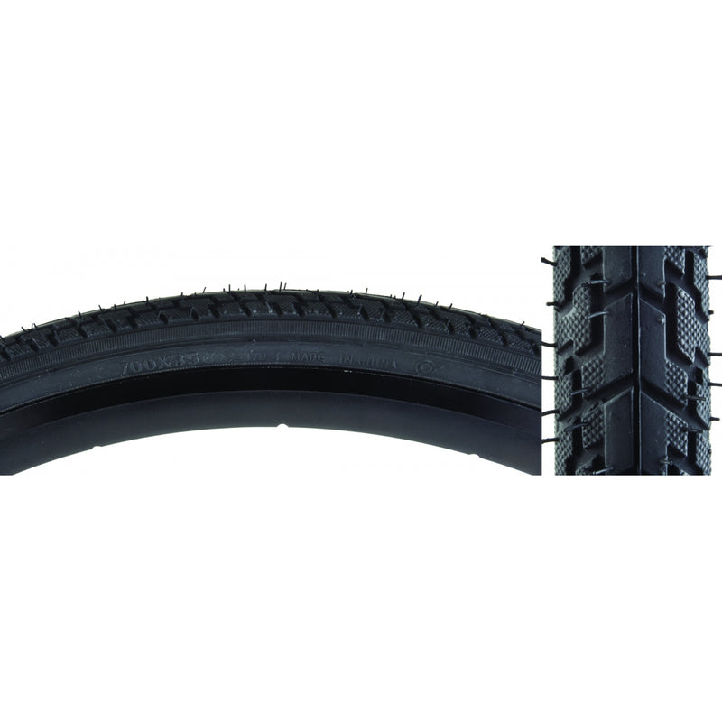 TIRE SUNLT 700x35 BK/BK HYBRID CST979 WIRE