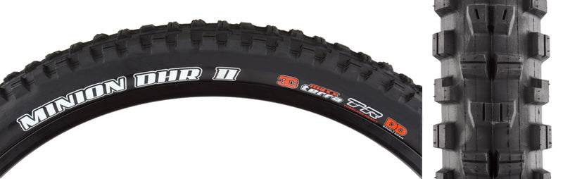 TIRE MAX MINION DHR II 27.5x2.3 BK FOLD/120x2 3C/TR/DD