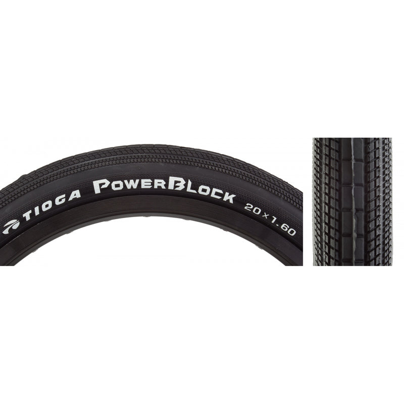 TIRE TIOGA POWERBLOCK S-SPEC 20x1.75 FOLD BK