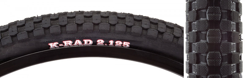 TIRE KEN K-RAD SPORT 24x1.95 BK/BK SRC/60 WIRE 65psi