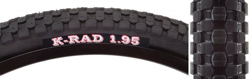 TIRE KEN K-RAD SPORT 24x1.95 BK/BK SRC/60 WIRE 65psi