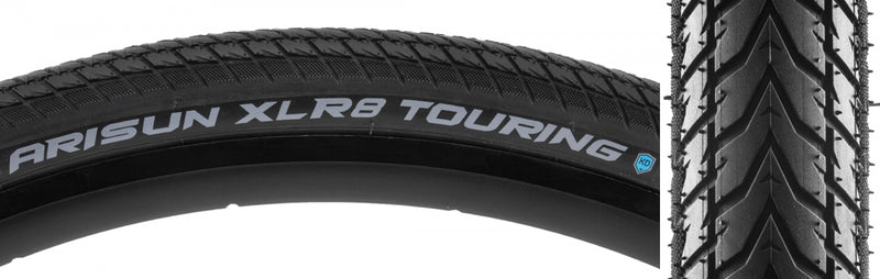 TIRE ARISUN XLR8 TOURING 700x38 BK/BK WIRE/60 KD