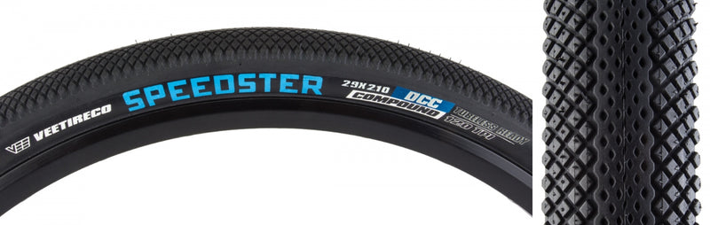 TIRE VEE SPEEDSTER 27.5x1.95 BK/BK FOLD/120/TLR/DCC/B-PROOF E25