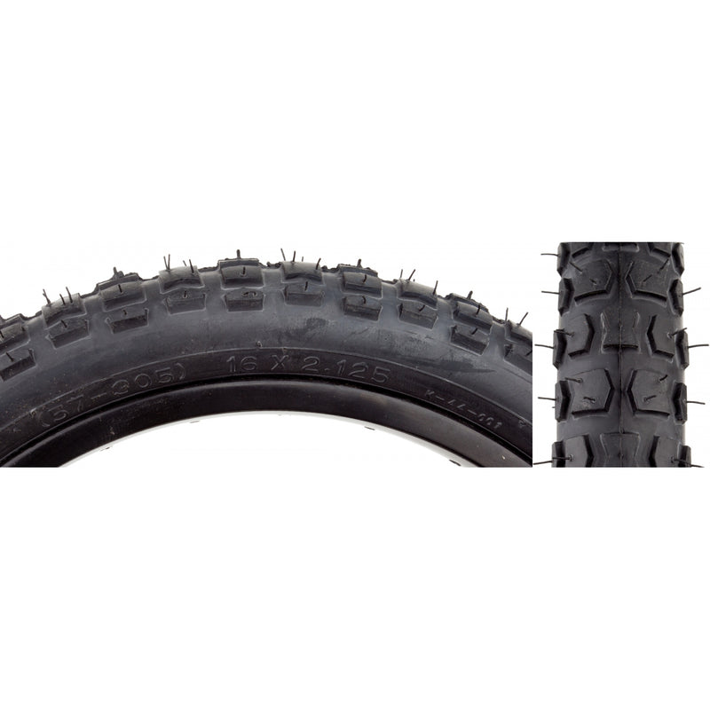 TIRE SUNLT 20x2.125 BK/BK MX K44 WIRE