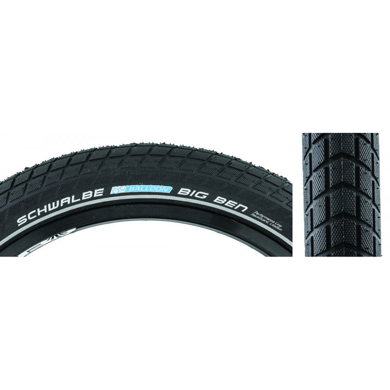 TIRE SWB BIG BEN 20x2.15 PERF LITE R-GUARD BK/BSK/REF ENDURANCE E50 WIRE