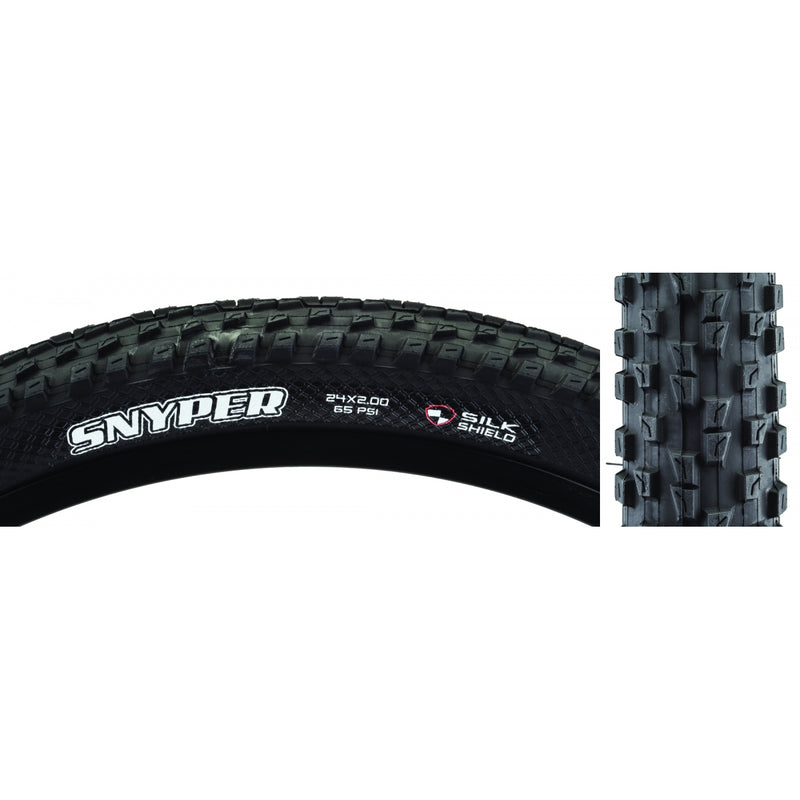 TIRE MAX SNYPER 24x2.0 BK FOLD/60 DC/SS