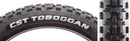 TIRE CSTP TOBOGGAN 26x4.0 BK/BK WIRE 240-STUD