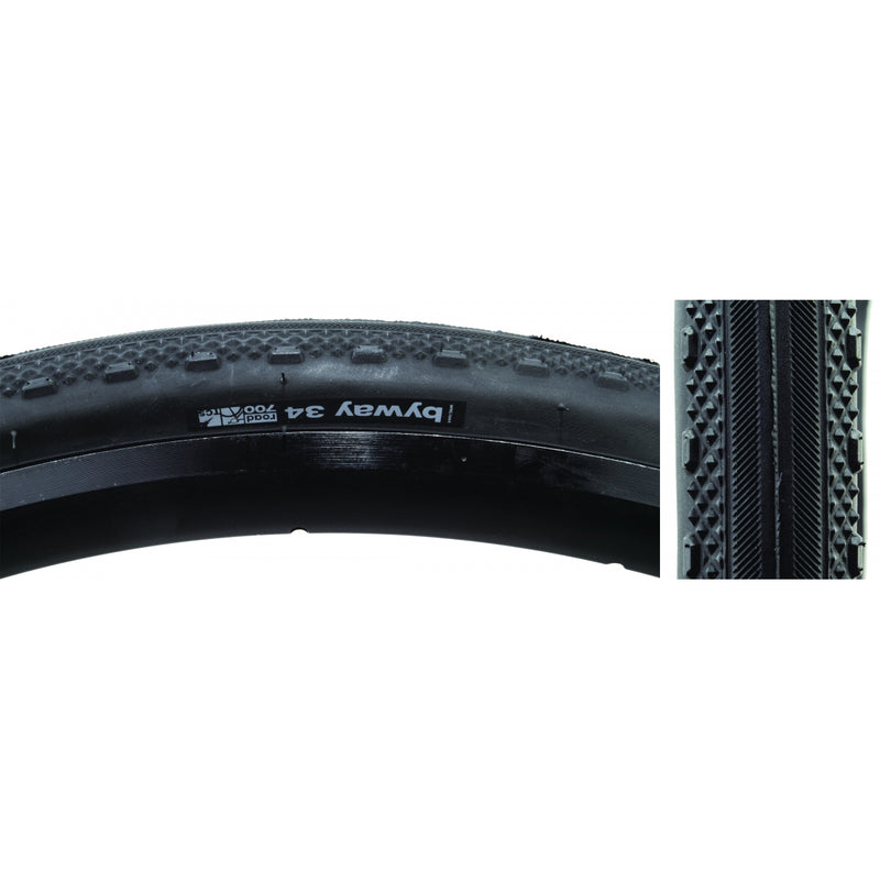 TIRE WTB BYWAY 700x44 BK/BK ROAD TCS FOLD