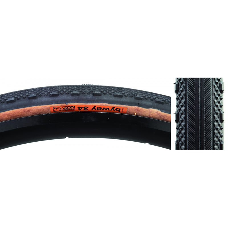 TIRE WTB BYWAY 700x44 BK/BK ROAD TCS FOLD