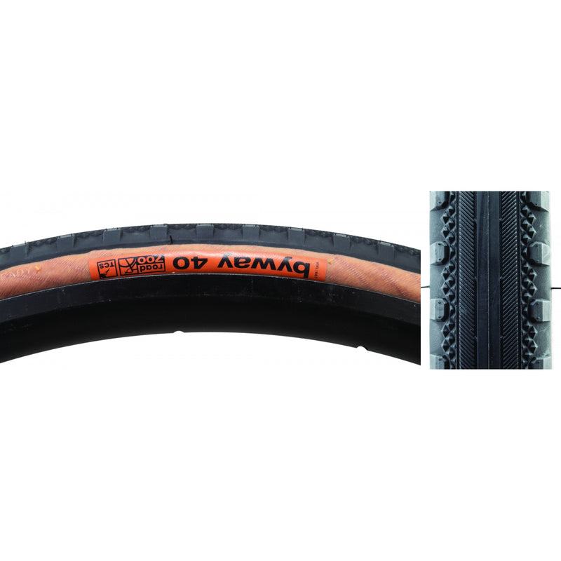 TIRE WTB BYWAY 700x44 BK/BK ROAD TCS FOLD