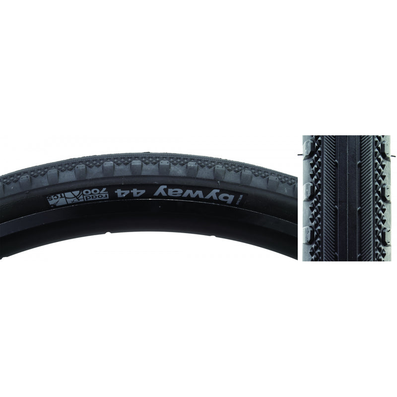 TIRE WTB BYWAY 700x44 BK/BK ROAD TCS FOLD