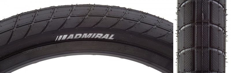 TIRE KEN ADMIRAL SPORT 20x2.1 BK/BK DTC/60 WIRE 100psi