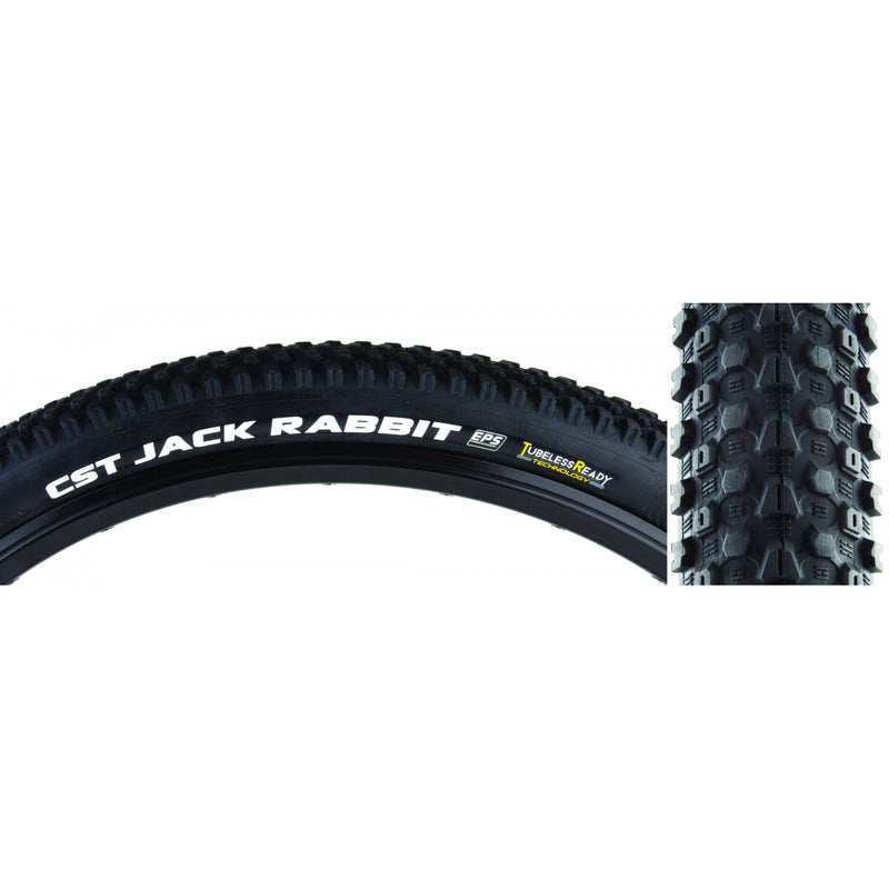 TIRE CSTP JACKRABBIT 26x2.0 BK FOLD DC/EPS/TR 120tpi