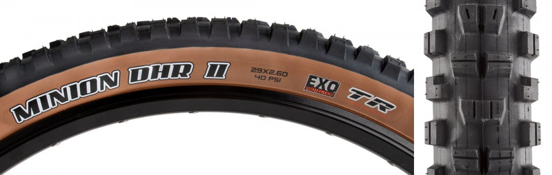 TIRE MAX MINION DHR II 29x2.4 BK/SK FOLD/60 EXO/TR/WT/DSK