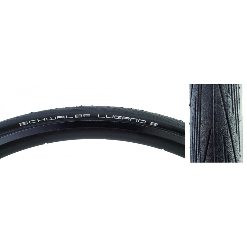 TIRE SWB LUGANO II 700x25 ACTIVE LITE K-GUARD BK/BSK SILCA WIRE