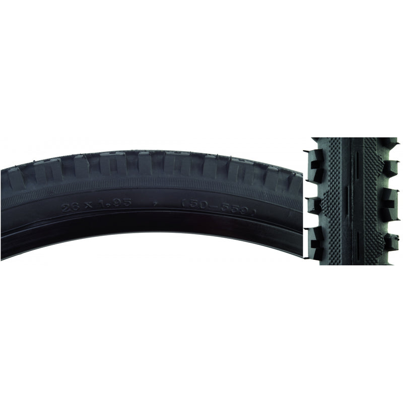 TIRE SUNLT 26x1.95 BK/BK KROSSPLUS V200 FOLD-CB/30 65psi