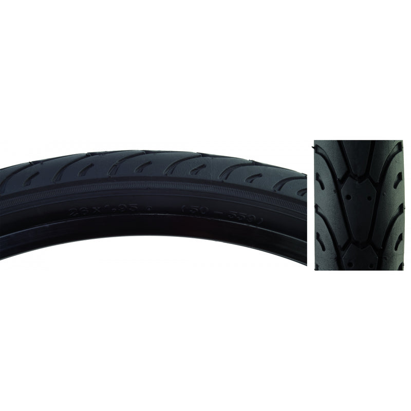 TIRE SUNLT 700x42 BK/BK CITY SLICK II FOLD-CB/30