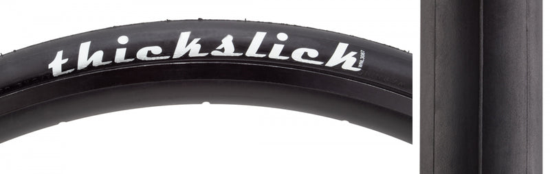 TIRE PURE THICKSLICK 700x28 COMP WIRE BK