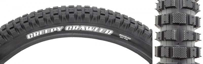 TIRE MAX CREEPYCRAWLER F (ISO 406) 20x2.0 BK WIRE/60 SC/ST