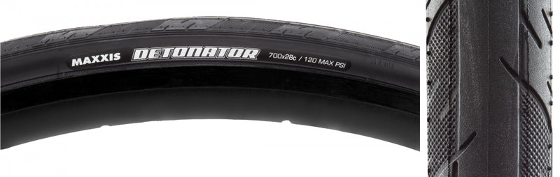 TIRE MAX DETONATOR 700x28 BK WIRE/60