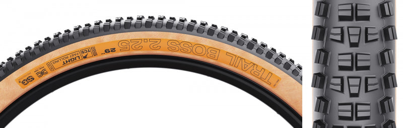 TIRE WTB TRAIL BOSS 29x2.25 BK/TAN LIGHT FR TCS/60/DUAL-DNA/SG2 FOLD