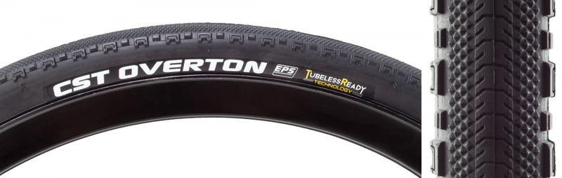 TIRE CSTP OVERTON 700x40 BK/BK FOLD DC/EPS/TR