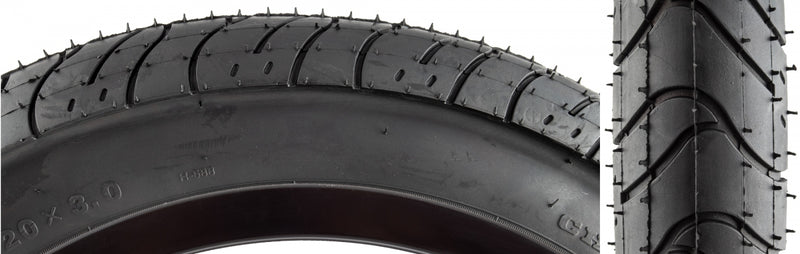 TIRE SUNLT UTILIT 20x3.0 BK/BK H588 SEASIDE WIRE/30