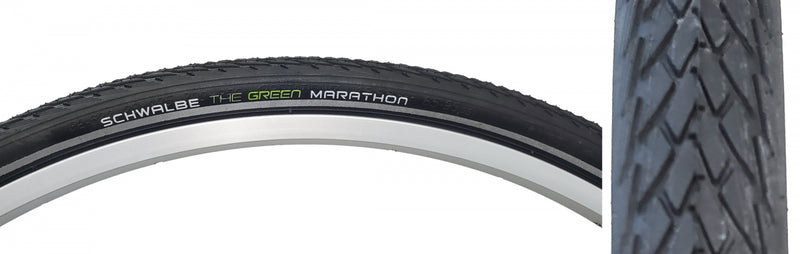 TIRE SWB MARATHON 700x32 PERF TWIN GN-GUARD BK/BK/REF ADDIX ECO E25 WIRE