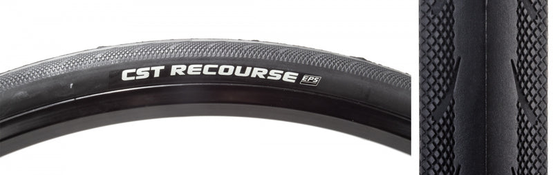 TIRE CSTP RECOURSE 700x25 BK FOLD 120lb EPS