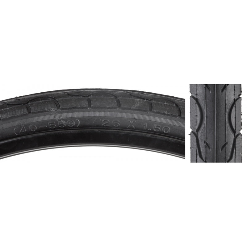 TIRE SUNLT 700x35 BK/BK KWEST 60lb K193 WIRE