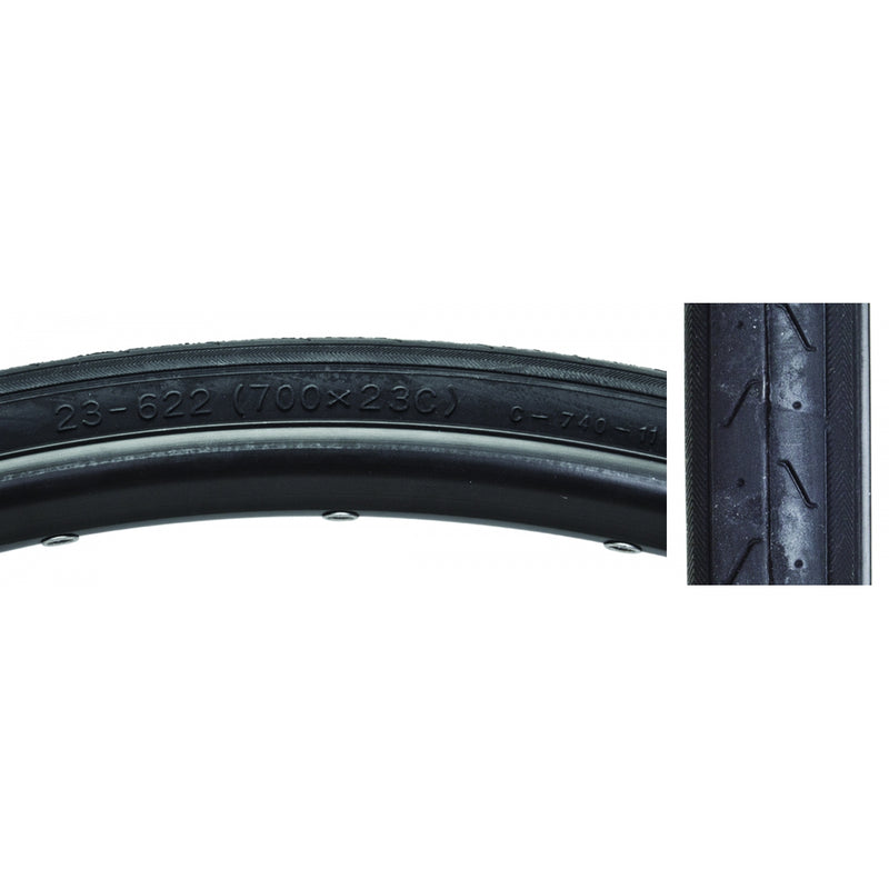 TIRE SUNLT 700x28 CST740 BK/BLK S-HP WIRE