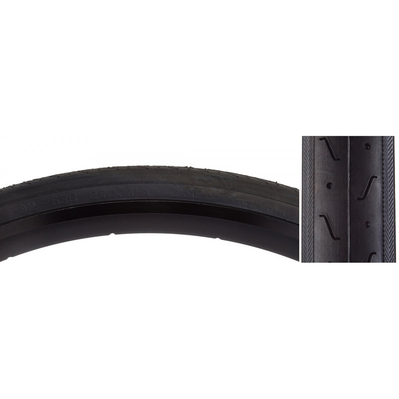 TIRE SUNLT 700x28 CST740 BK/BLK S-HP WIRE