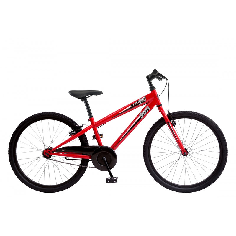 BIKE SUN SCOUT-24 STL U12 24 1S GRAPHITE METALLIC