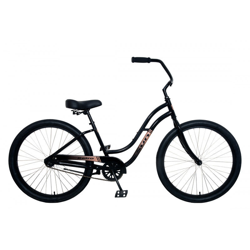 BIKE SUN RETRO STL M18.5 CB JET-BK