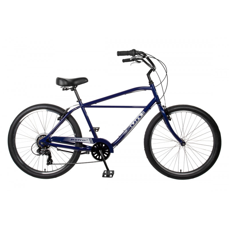 BIKE SUN RETRO STL M18.5 7S M-BK