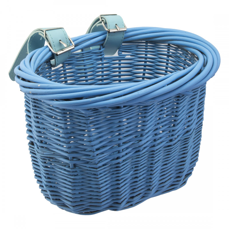 BASKET SUNLT FT WILLOW MINI BLU STRAP-ON9.75x6x7.5