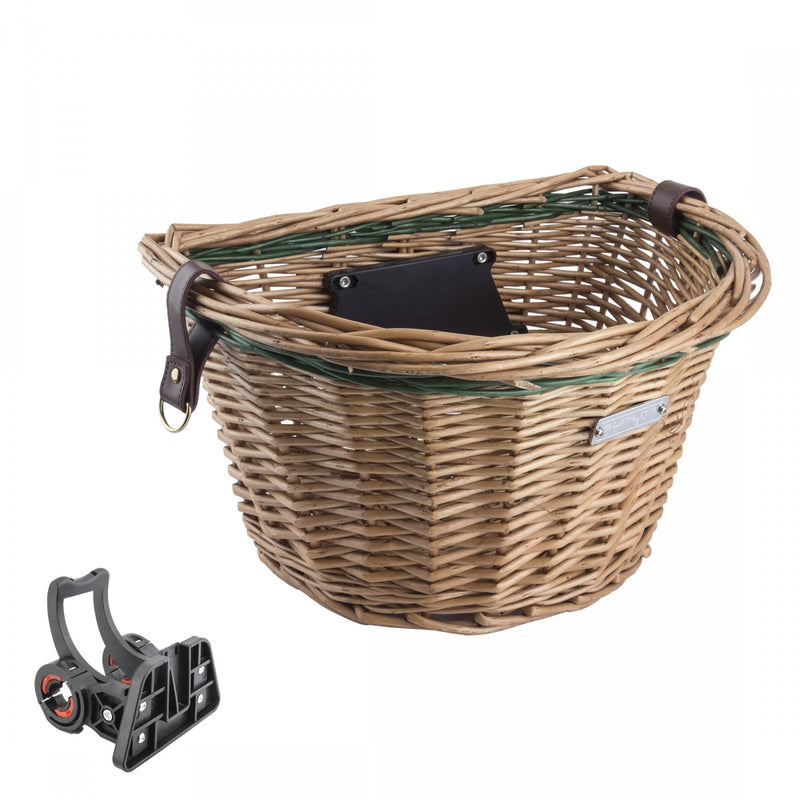 BASKET SUNLT FT WICKER HONEY-GN QR